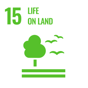 SDG icon 15 life on land